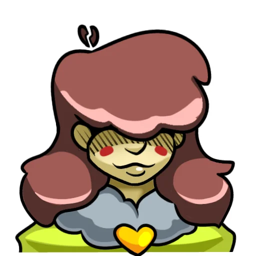 😶 Стикер «HollowTale Chara» для Telegram