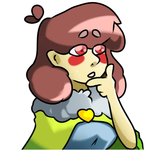 🤔 Стикер «HollowTale Chara» для Telegram
