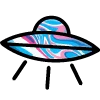 🛸 Эмодзи «holographic» для Telegram