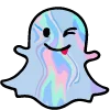 👻 Эмодзи «holographic» для Telegram