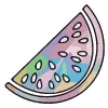 🍉 Эмодзи «holographic» для Telegram