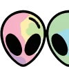 👽 Эмодзи «holographic» для Telegram
