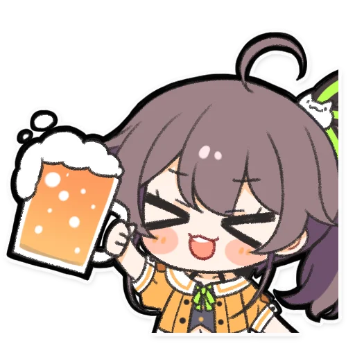 🍺 Стикер «hololive_yt» для Telegram