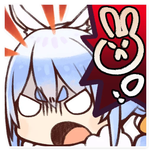 😠 Стикер «hololive_yt» для Telegram