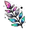 Стикер 5 holo neural