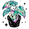 Стикер 9 holo neural