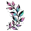 Стикер 8 holo neural