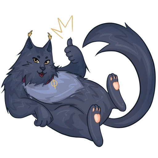 👍 Стикер «Holy Cat» для Telegram