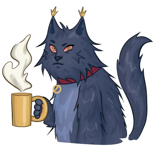 😵‍💫 Стикер «Holy Cat» для Telegram