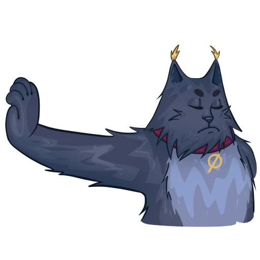 🤦‍♀️ Стикер «Holy Cat» для Telegram