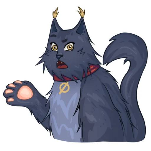 🤨 Стикер «Holy Cat» для Telegram