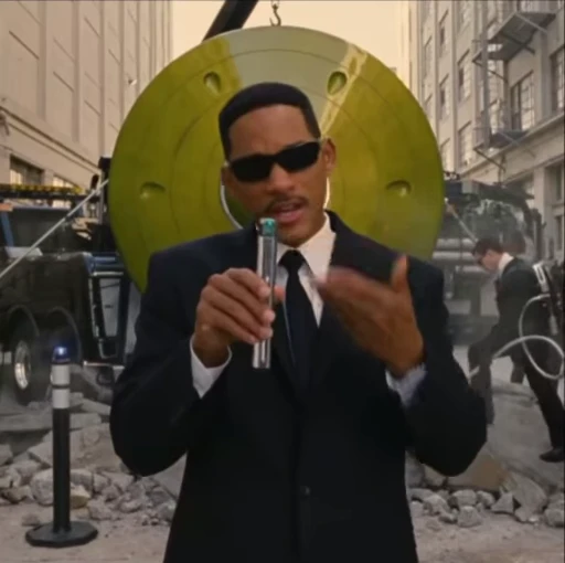 🫠 Стикер «movie mood» для Telegram