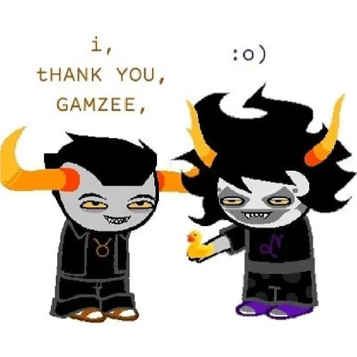 🥰 Стикер «Хомостак Homestuck» для Telegram
