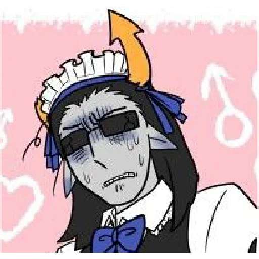 😏 Стикер «Хомостак Homestuck» для Telegram