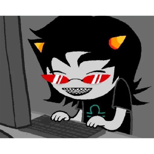 😁 Стикер «Хомостак Homestuck» для Telegram