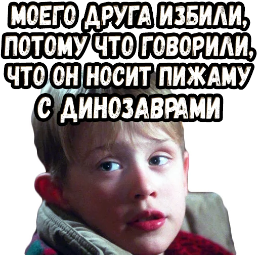 🙄 Стикер «Один дома (2)» для Telegram