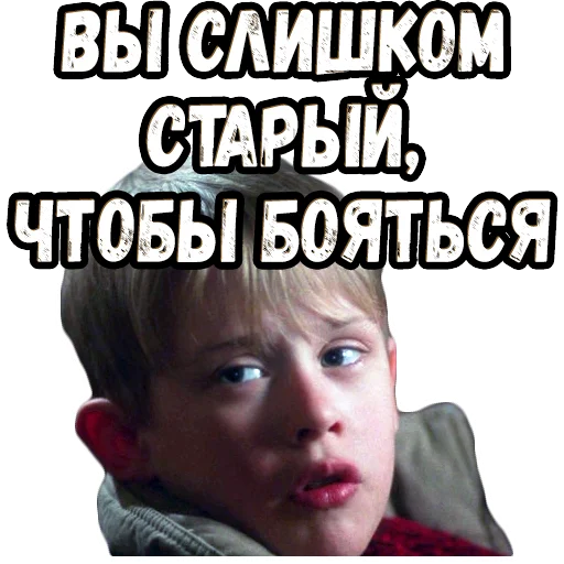 🤔 Стикер «Один дома (2)» для Telegram