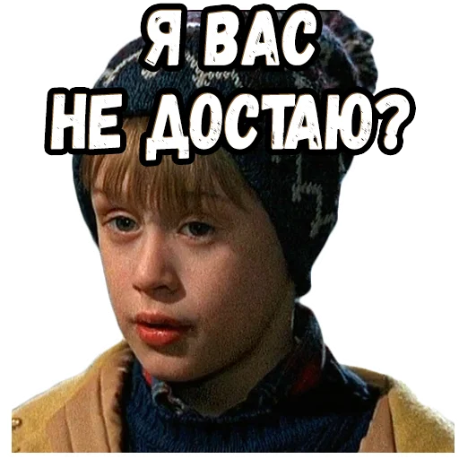 🤨 Стикер «Один дома 2 (2)» для Telegram