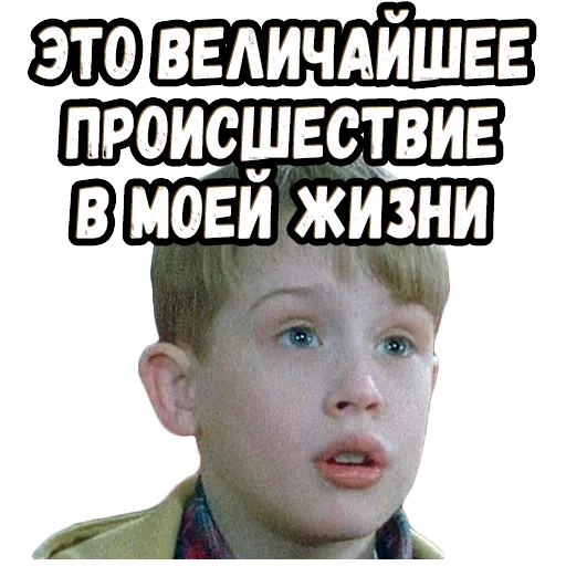 😊 Стикер «Один дома 2 (2)» для Telegram
