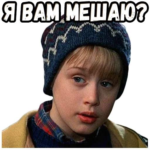 🤨 Стикер «Один дома 2 (2)» для Telegram