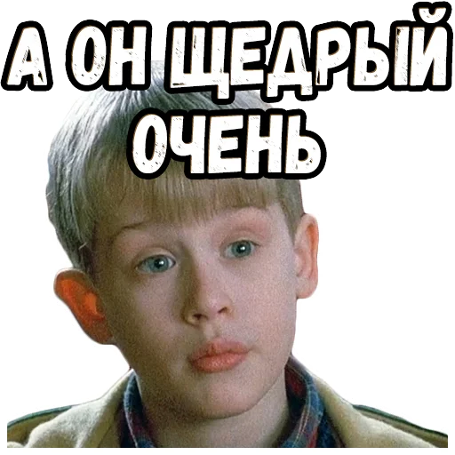 👍 Стикер «Один дома 2 (2)» для Telegram