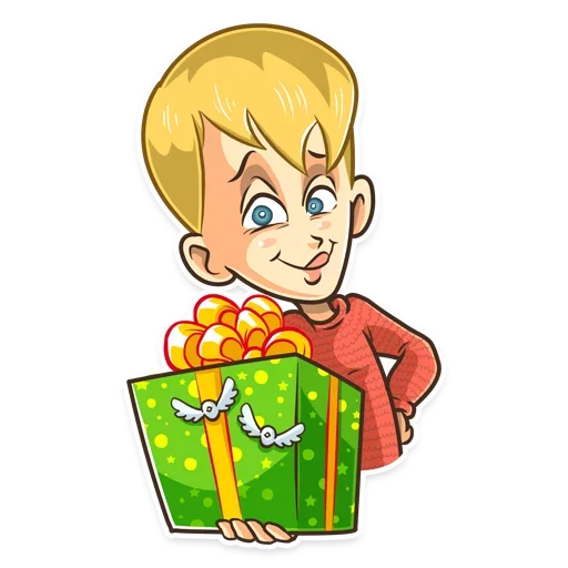 🎁 Стикер «Home Alone Anime» для Telegram