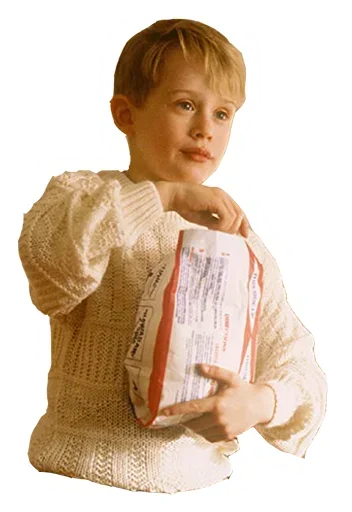 🍿 Стикер «Home Alone Funny» для Telegram