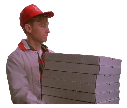 🍕 Стикер «Home Alone Funny» для Telegram