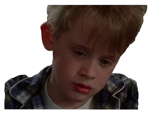 😕 Стикер «Home Alone Funny» для Telegram