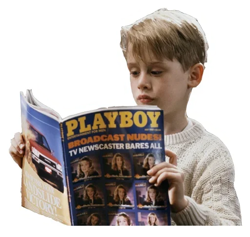 📖 Стикер «Home Alone Funny» для Telegram