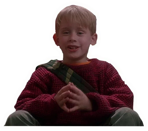 ☺️ Стикер «Home Alone Funny» для Telegram