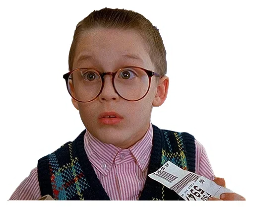 🤓 Стикер «Home Alone Funny» для Telegram