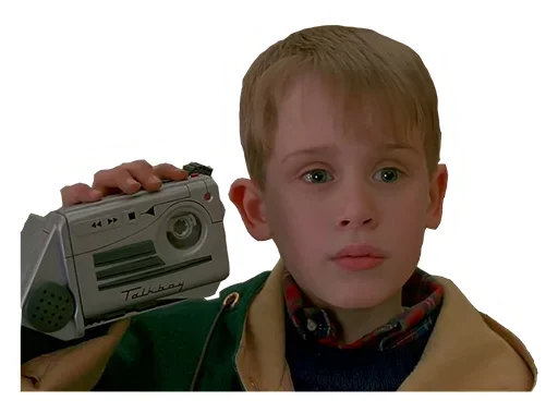📻 Стикер «Home Alone Funny» для Telegram