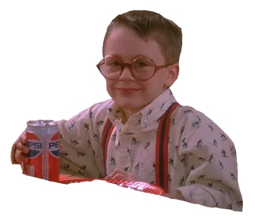 🥤 Стикер «Home Alone Funny» для Telegram