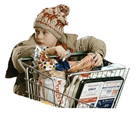 🛒 Стикер «Home Alone Funny» для Telegram