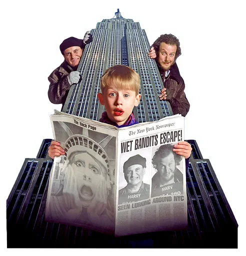 🏙 Стикер «Home Alone Funny» для Telegram