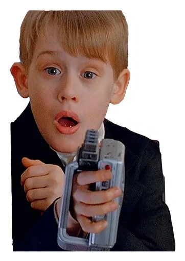 😮 Стикер «Home Alone Funny» для Telegram