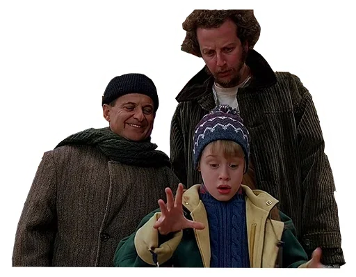 👪 Стикер «Home Alone Funny» для Telegram