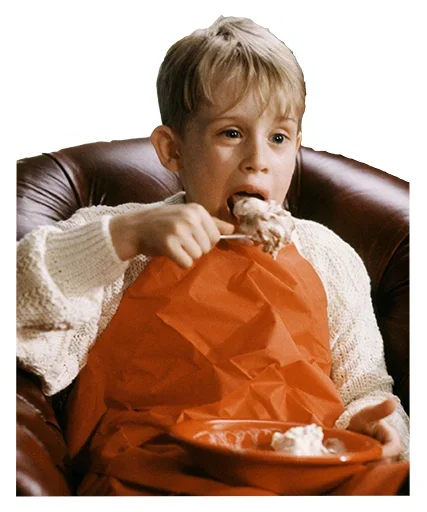 🍧 Стикер «Home Alone Funny» для Telegram