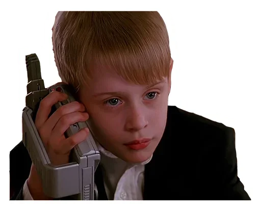 📻 Стикер «Home Alone Funny» для Telegram