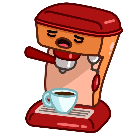 ☕️ Стикер «Home Electronics» для Telegram