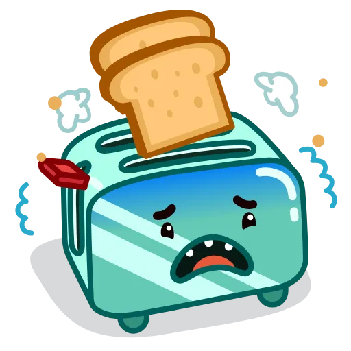 😨 Стикер «Home Electronics» для Telegram