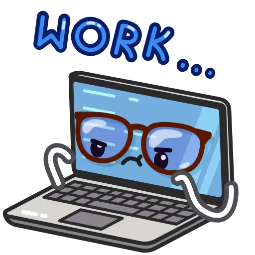 🤓 Стикер «Home Electronics» для Telegram
