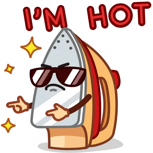 😎 Стикер «Home Electronics» для Telegram