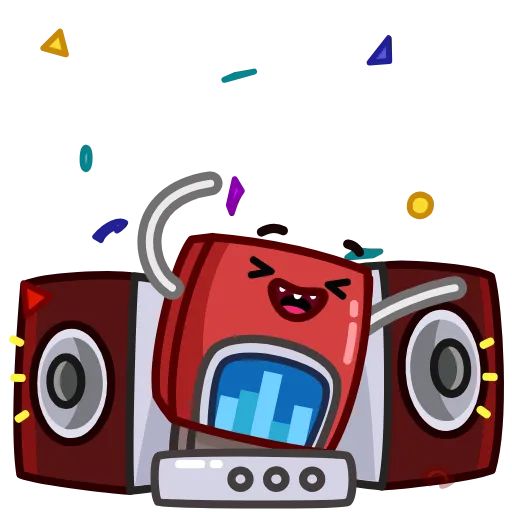 🎉 Стикер «Home Electronics» для Telegram
