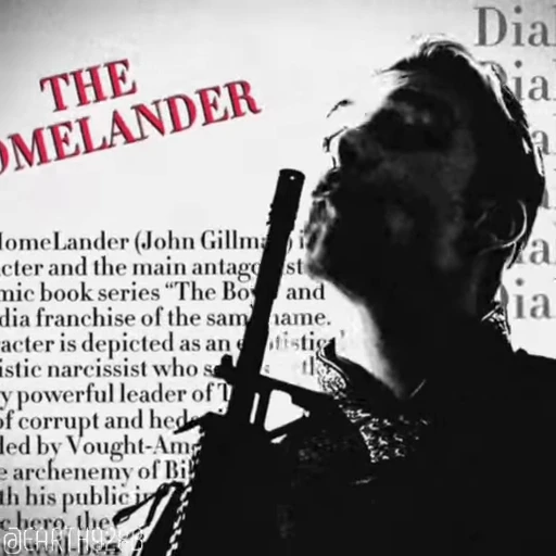 🔫 Стикер «Homelander» для Telegram