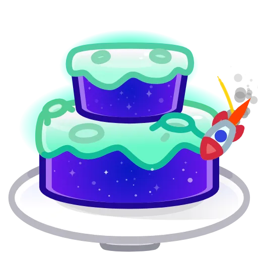 💎 Стикер «Homemade Cake» для Telegram