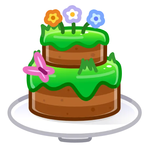 🎂 Эмодзи «Homemade Cake» для Telegram