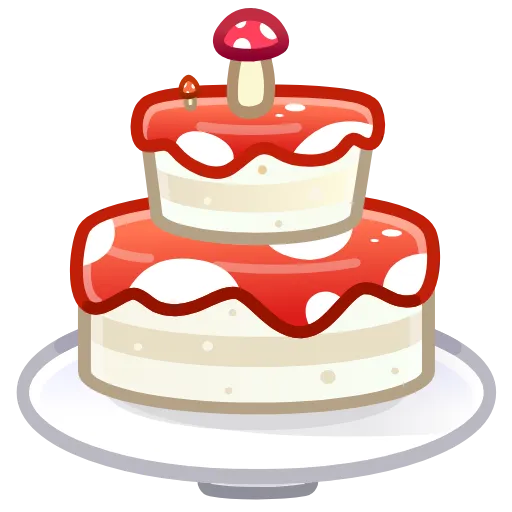 🎂 Эмодзи «Homemade Cake» для Telegram