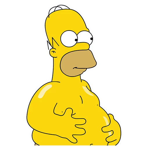 🍔 Стикер «Homero» для Telegram